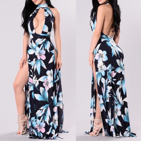 Fashion Nova Dresses & Skirts - NWT Fashion Nova Vacation Days Coverup/Maxi Dress